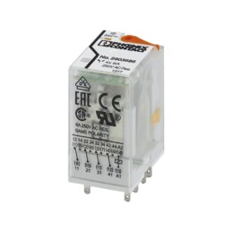 1 pcs : 2903686 - RELAY GEN PURPOSE 4PDT 6A 24V