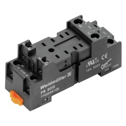 1 pcs : 7760056106 - RELAY SOCKET 8 POSITION DIN RAIL