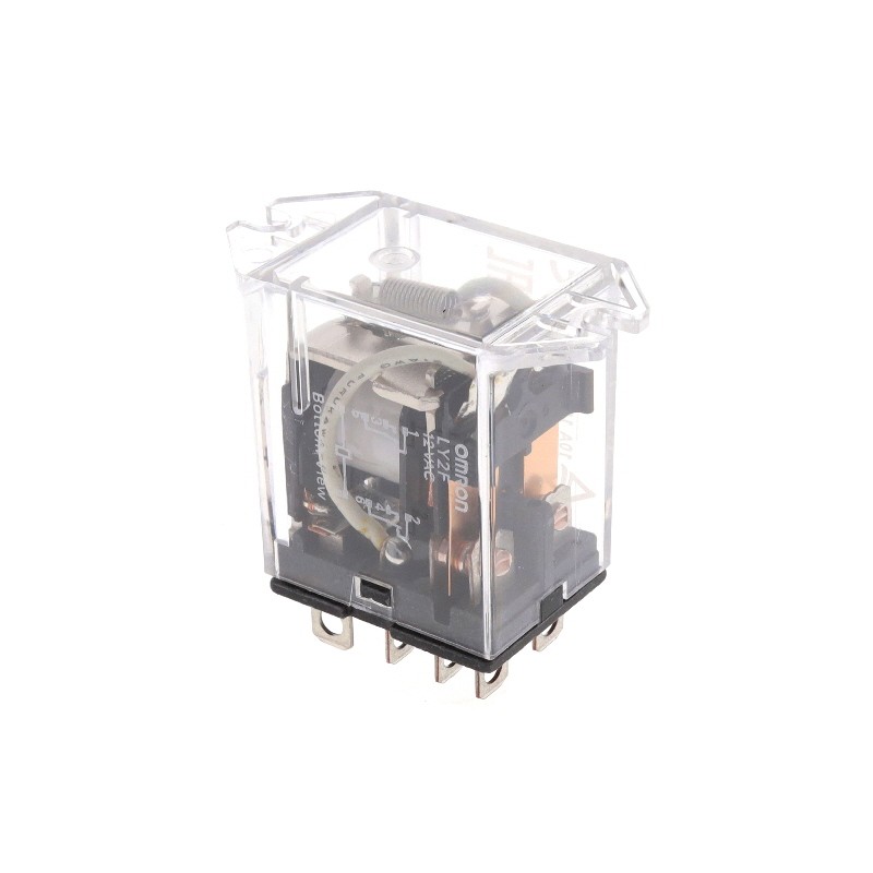 1 pcs : LY2F-AC12 - RELAY GEN PURPOSE DPDT 10A 12V