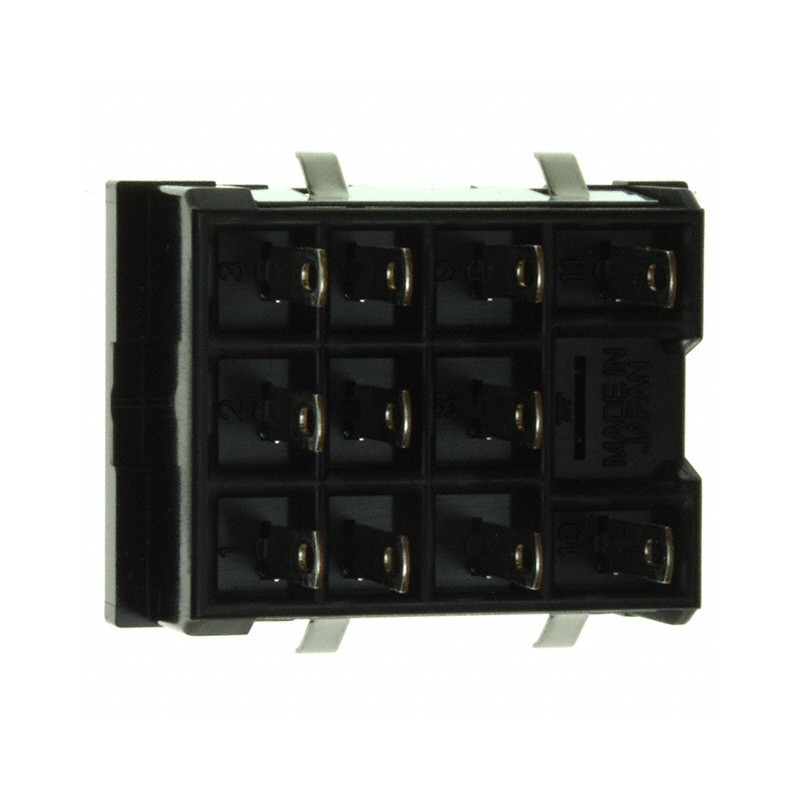 1 pcs : PY11 - RELAY SOCKET 11 POS PANEL MOUNT