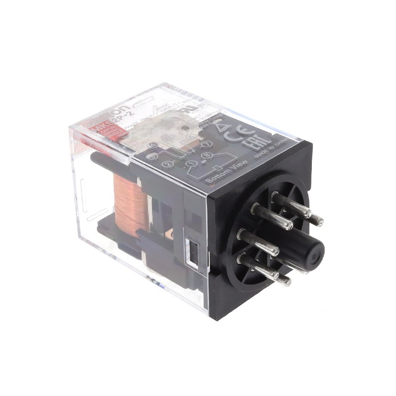 1 pcs : MKS2P-2 DC100 - RELAY GEN PURPOSE DPDT 10A 100V