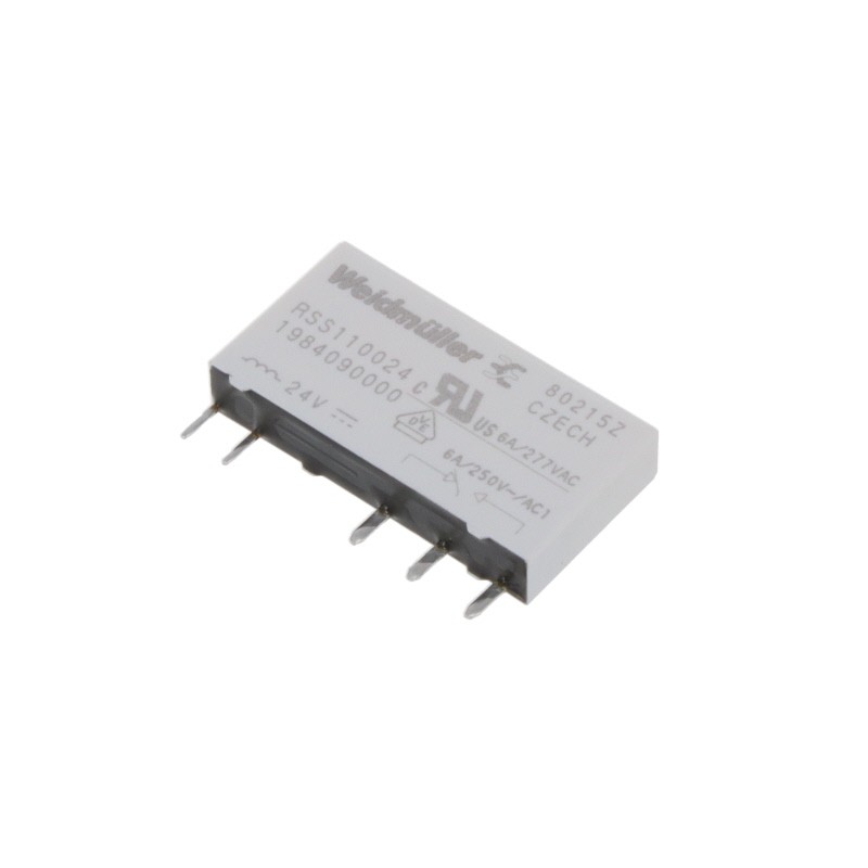 1 pcs : 1984090000 - RELAY GEN PURPOSE SPDT 6A 24V