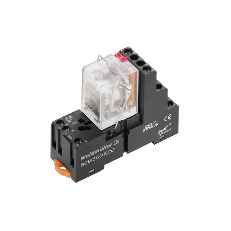 1 pcs : 1542480000 - RELAY GEN PURPOSE DPDT 10A 24V