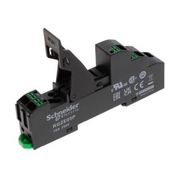 1 pcs : RGZE05P - RGZ PSH-IN SCKT W/ CLAMP FOR RXG