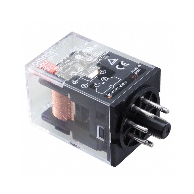 1 pcs : MKS2P-2 AC110 - RELAY GEN PURPOSE DPDT 10A 110V