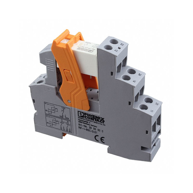 1 pcs : 2909885 - RELAY GEN PURPOSE SPST 6A 24V