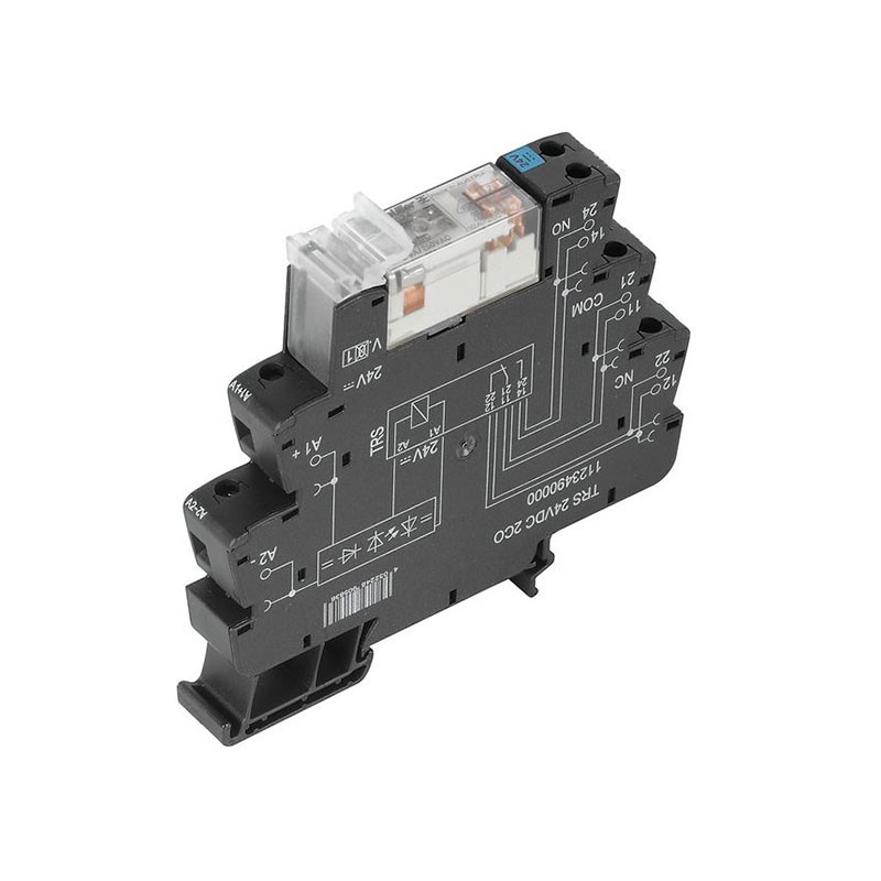 1 pcs : 1123490000 - RELAY GEN PURPOSE DPDT 8A 24V