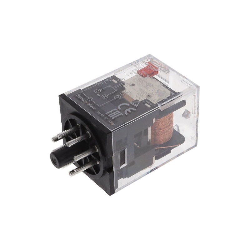 1 pcs : MKS2P DC12 - RELAY GEN PURPOSE DPDT 10A 12V