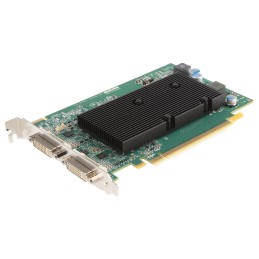 1 pcs - Matrox PCIe x16 512MB Graphics Card M Series, DDR2 Memory, DVI Output