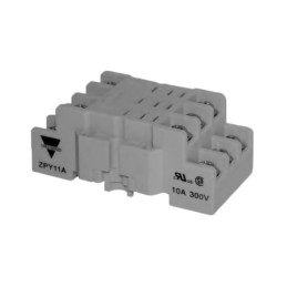 1 pcs : ZPY11A - RELAY SOCKET 11 POS CHASSIS MT