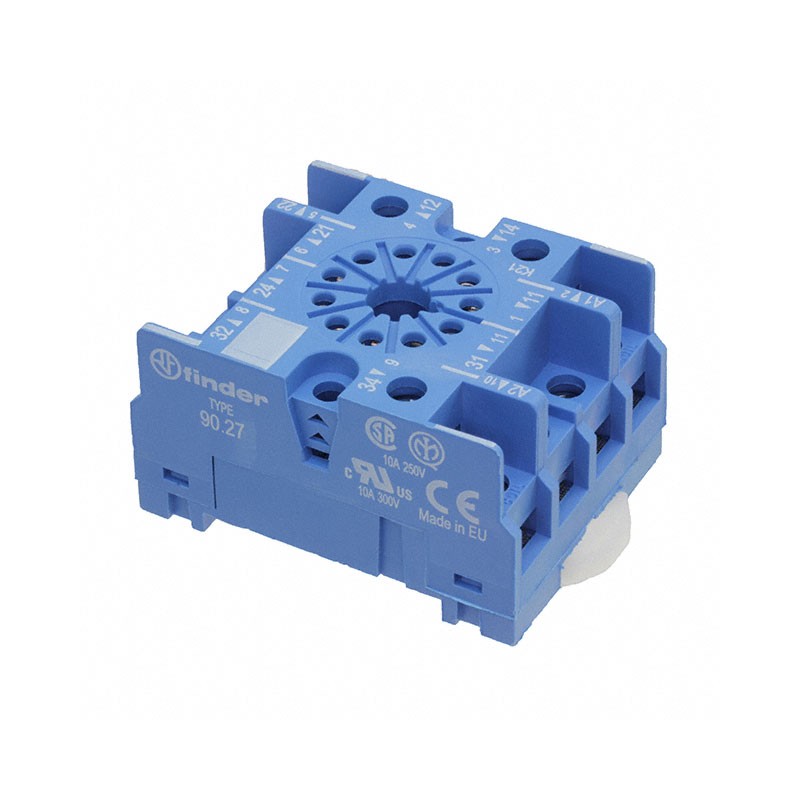 1 pcs : 90.27 - SOCKET FOR 60.13 RELAYS