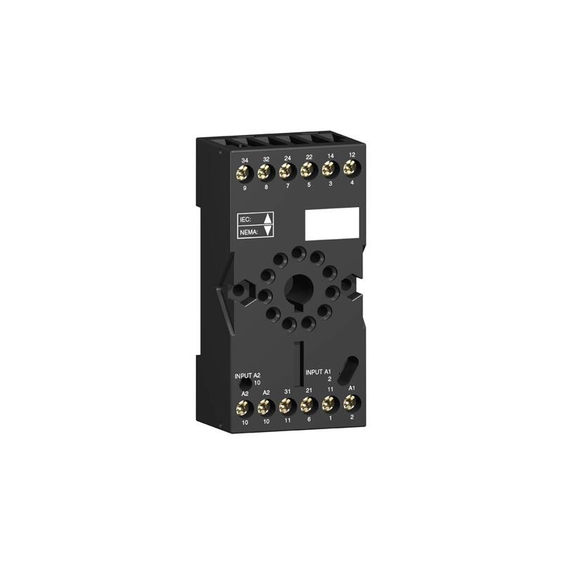 1 pcs : RUZSC2M - HARMONY, SOCKET, FOR RUMC2 RELAY