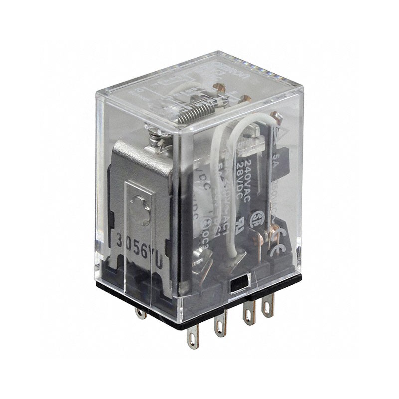 1 pcs : MY3-DC12 - RELAY GEN PURPOSE 3PDT 5A 12V