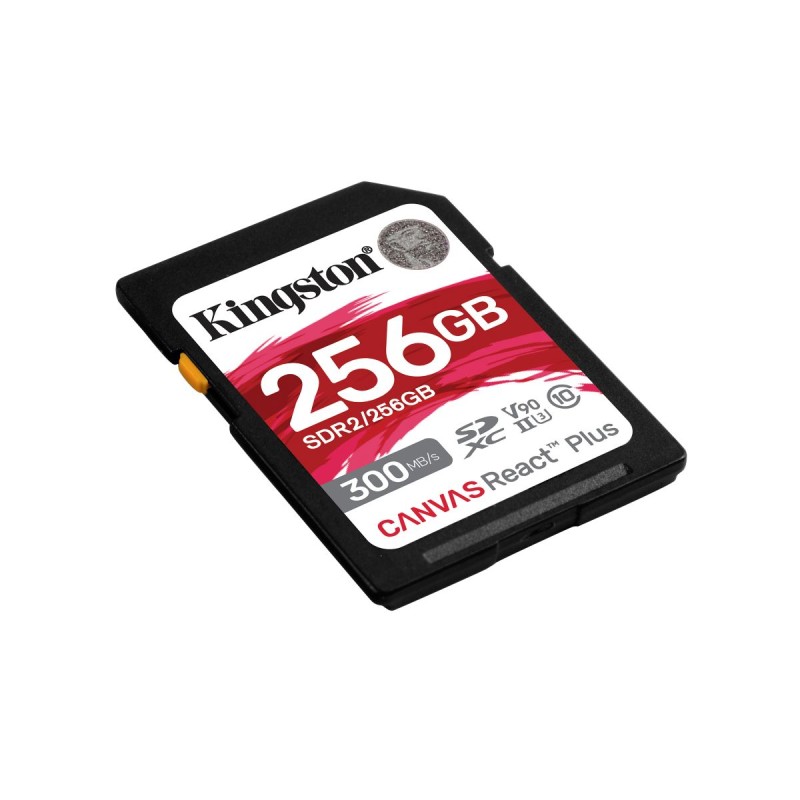 1 pcs - Kingston 256 GB Industrial SDXC SD Card, Class 10, UHS-II, U3, V90