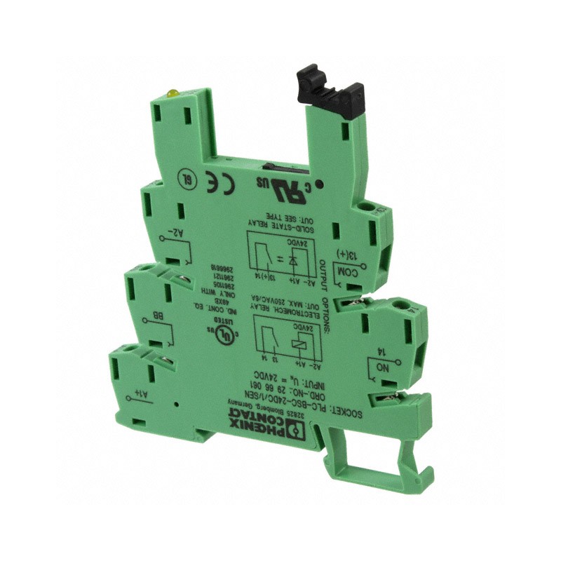 1 pcs : 2966061 - RELAY SOCKET DIN RAIL