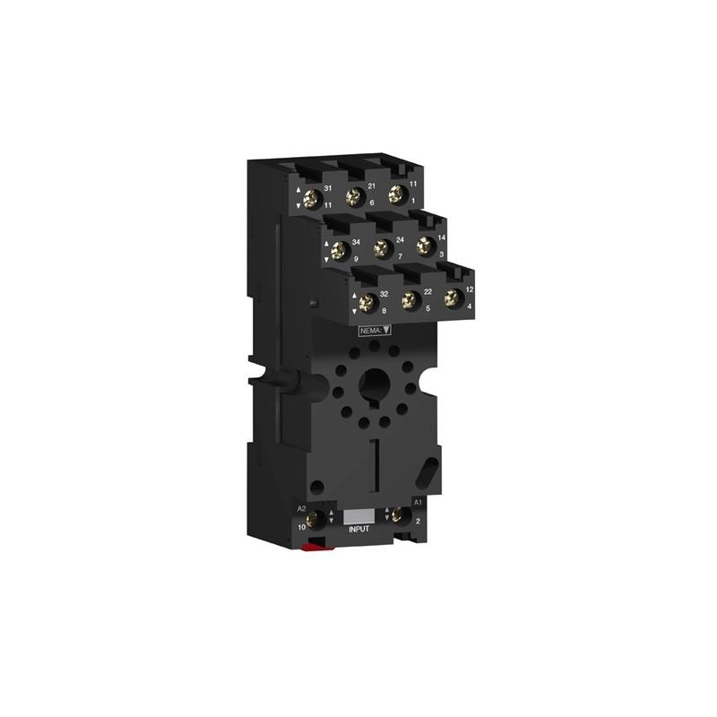 1 pcs : RUZSC3M - HARMONY, SOCKET, FOR RUMC3 RELAY
