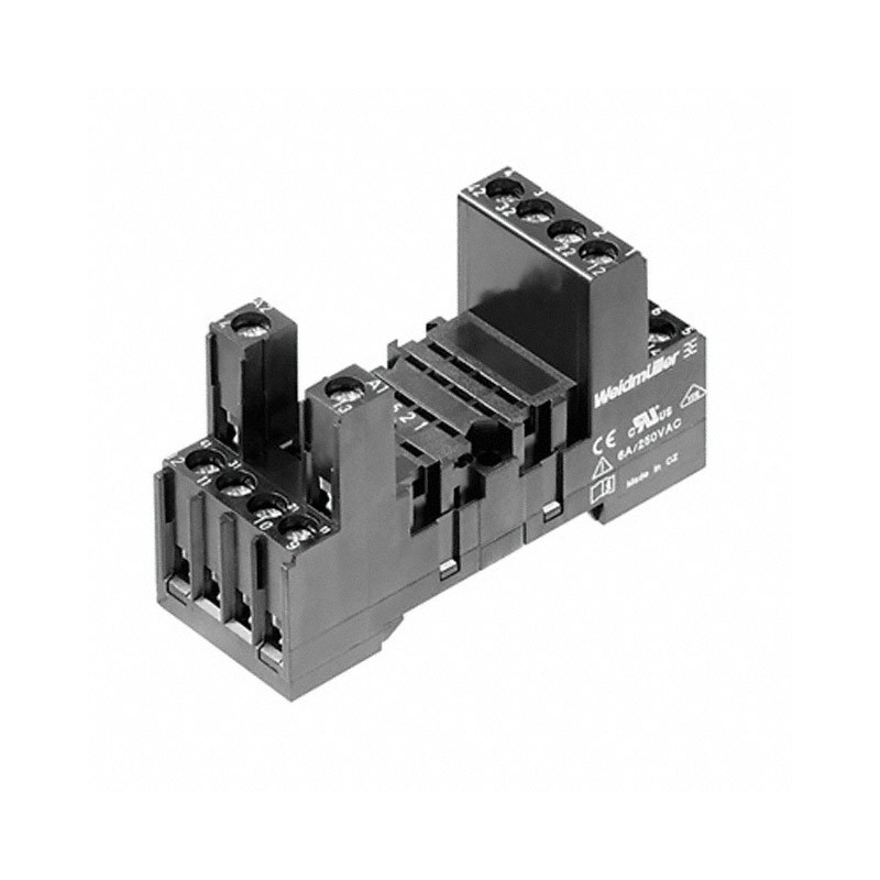 1 pcs : 8869390000 - RELAY SOCKET 14 POS DIN RAIL