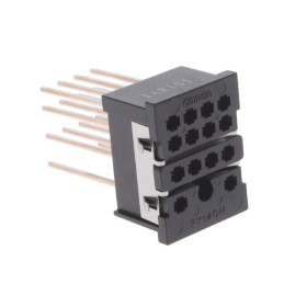 1 pcs : PY14QN - RELAY SOCKET 14 POS PANEL MOUNT