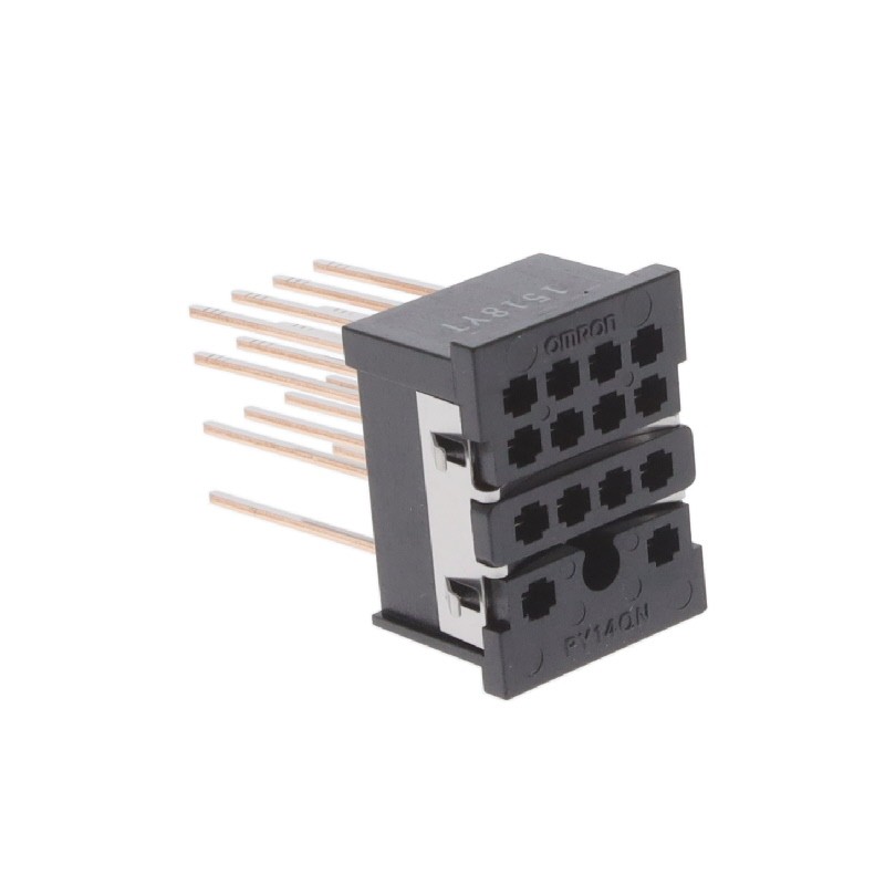 1 pcs : PY14QN - RELAY SOCKET 14 POS PANEL MOUNT