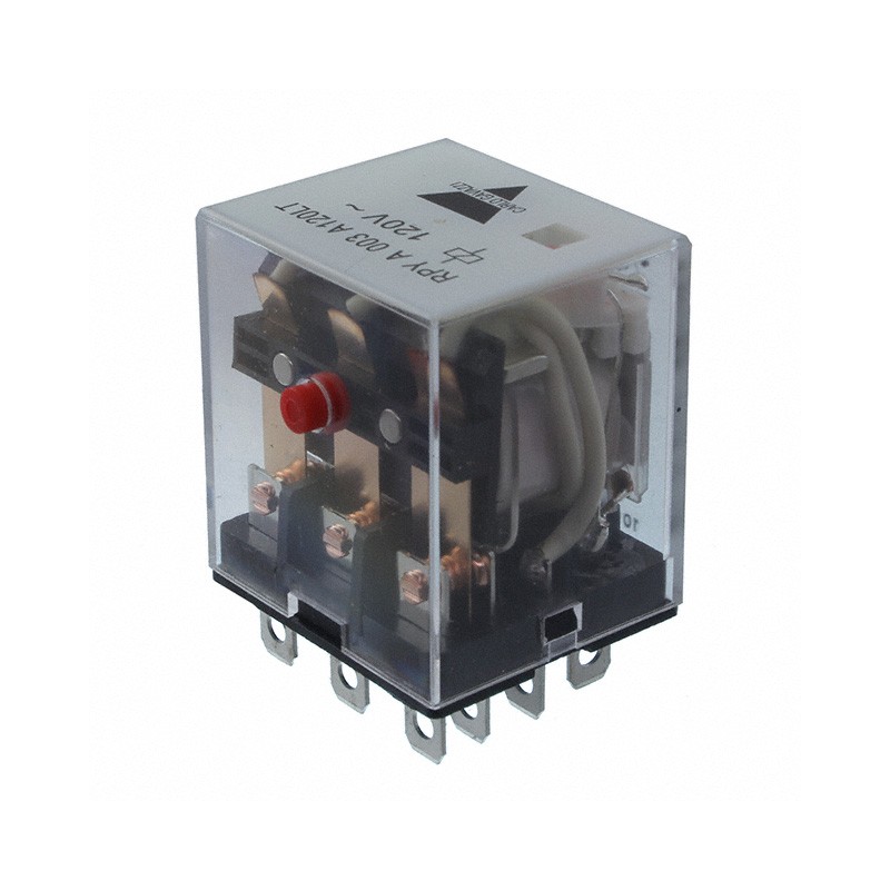 1 pcs : RPYA002A120LT - RELAY GEN PURPOSE DPDT 10A 120V