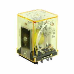 1 pcs : RR3B-UAC12V - RELAY GEN PURPOSE 3PDT 10A 12V
