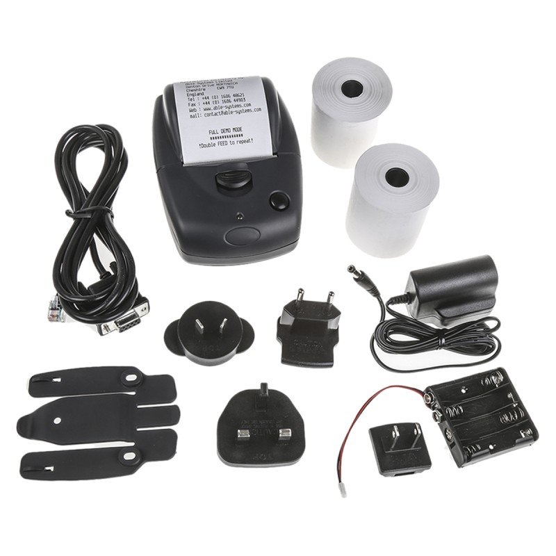 1 pcs - Able Systems Wireless Portable Printer, with WiFi and AirPrint Support