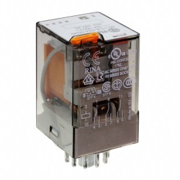 1 pcs : 60.13.8.024.0040 - RELAY GEN PURPOSE 3PDT 10A 24V