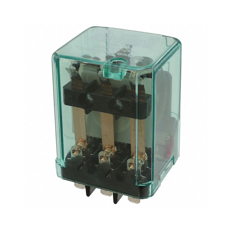 1 pcs : 15723C200 - RELAY GEN PURPOSE 3PDT 10A 24V