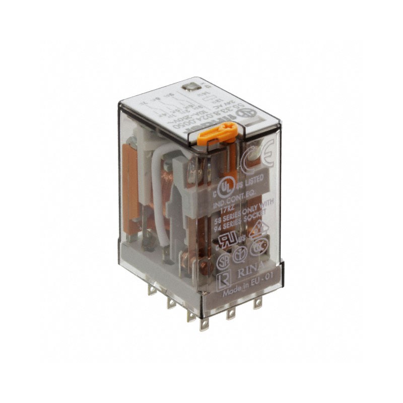 1 pcs : 55.33.8.120.0050 - RELAY GEN PURPOSE 3PDT 10A 120V