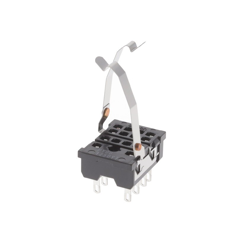 1 pcs : PY08-Y1 - RELAY SOCKET 8 POS PANEL MOUNT