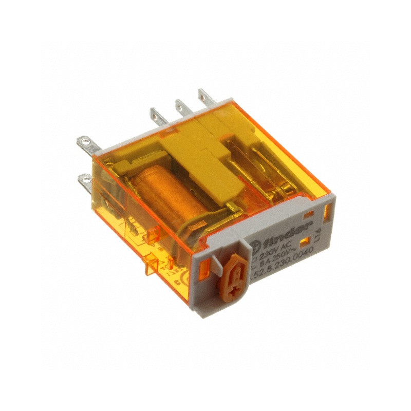 1 pcs : 46.52.8.230.0040 - RELAY GEN PURPOSE DPDT 8A 230V