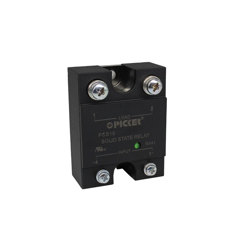 1 pcs : PCS15-D-240A-10ZYL - SSR RELAY 10A 48~280VAC SCREW TE