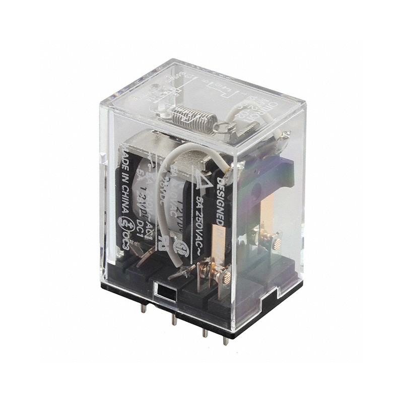 1 pcs : MY2-02-DC12 - RELAY GEN PURPOSE DPDT 5A 12V