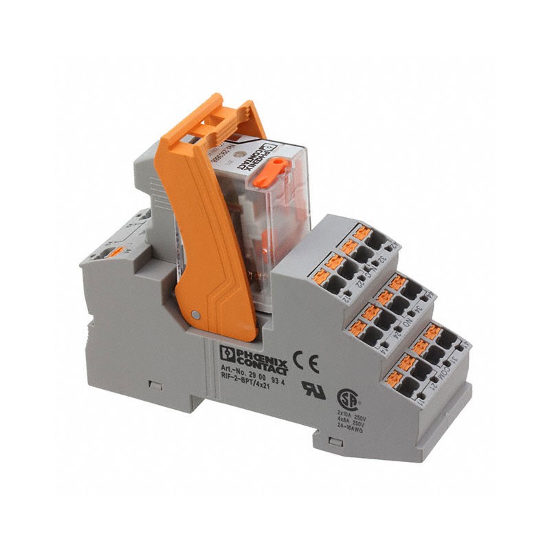 1 pcs : 2903304 - RELAY GEN PURPOSE 4PDT 5A 230V