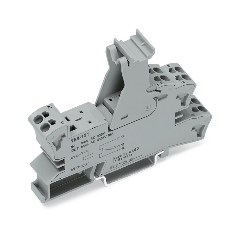 1 pcs : 788-103 - RELAY SOCKET 2 CHANGEOVER CONTA