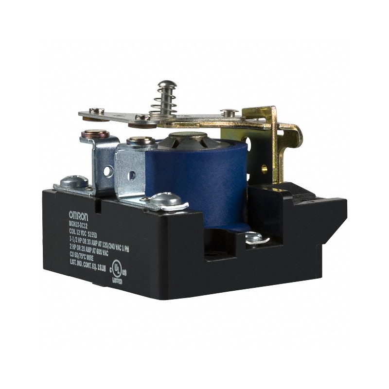 1 pcs : MGN1X-DC12 - RELAY GEN PURPOSE SPST 30A 12V