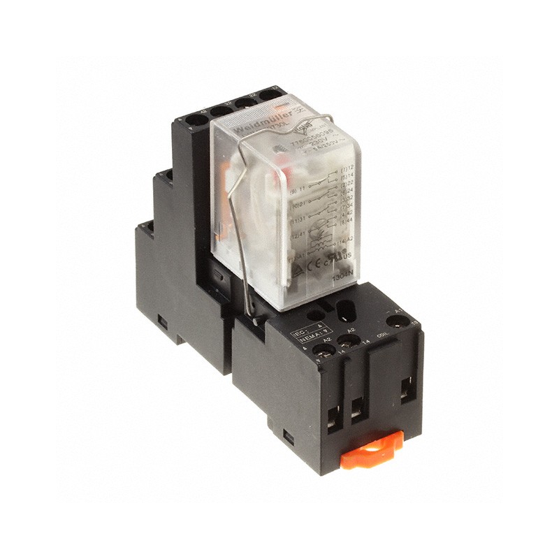 1 pcs : 1542450000 - RELAY GEN PURPOSE 4PDT 5A 230V