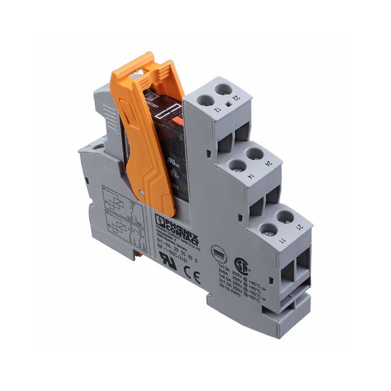 1 pcs : 2905660 - RELAY GEN PURPOSE SPDT 8A 24V