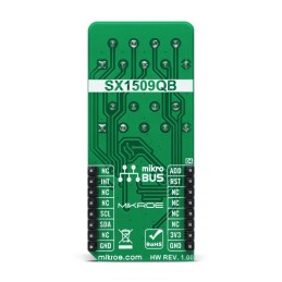 1 Box of 1 - MikroElektronika Expand 9 click Add On Board for SX1509QB MikroBUS