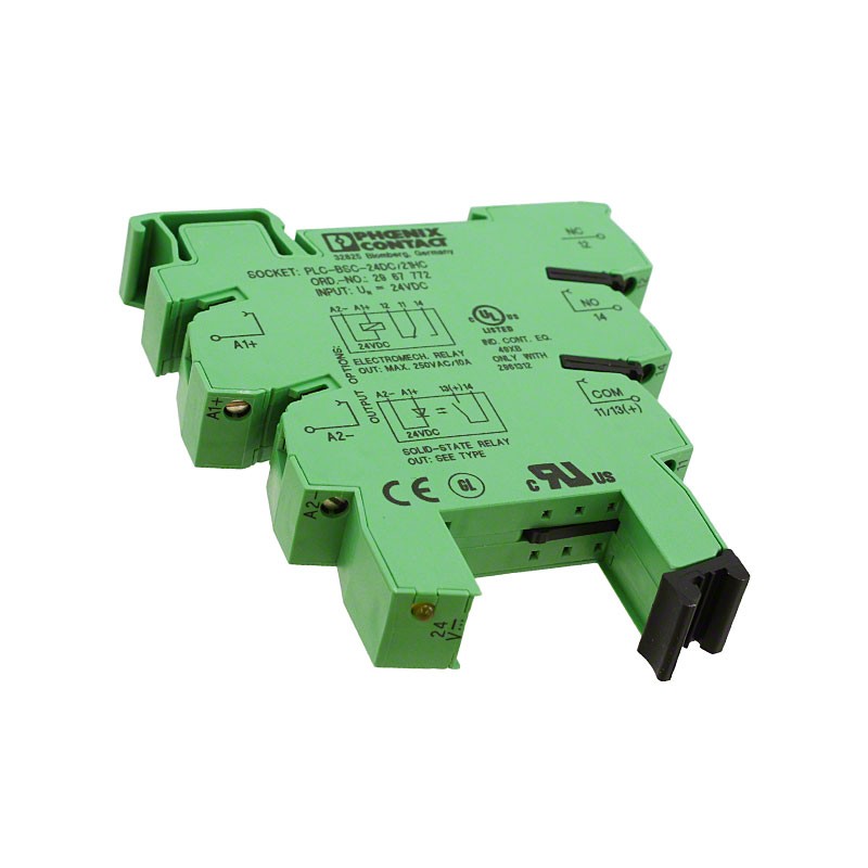 1 pcs : 2967772 - RELAY SOCKET DIN RAIL