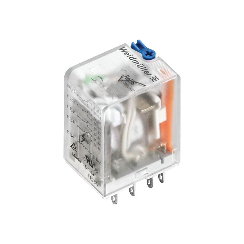 1 pcs : 7760056104 - RELAY GEN PURPOSE 4PDT 10A 230V