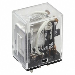1 pcs : LY2-0-DC48 - RELAY GEN PURPOSE DPDT 10A 48V