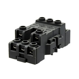 1 pcs : SH3B-05C - RELAY SOCKET 11 POS DIN RAIL
