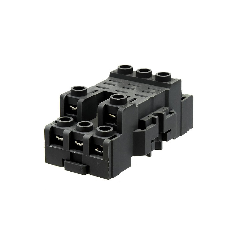 1 pcs : SH3B-05C - RELAY SOCKET 11 POS DIN RAIL