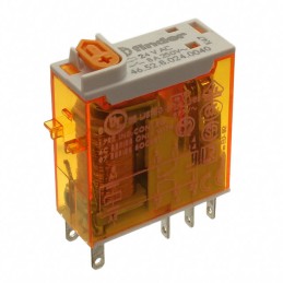 1 pcs : 46.52.8.024.0040 - RELAY GEN PURPOSE DPDT 8A 24V