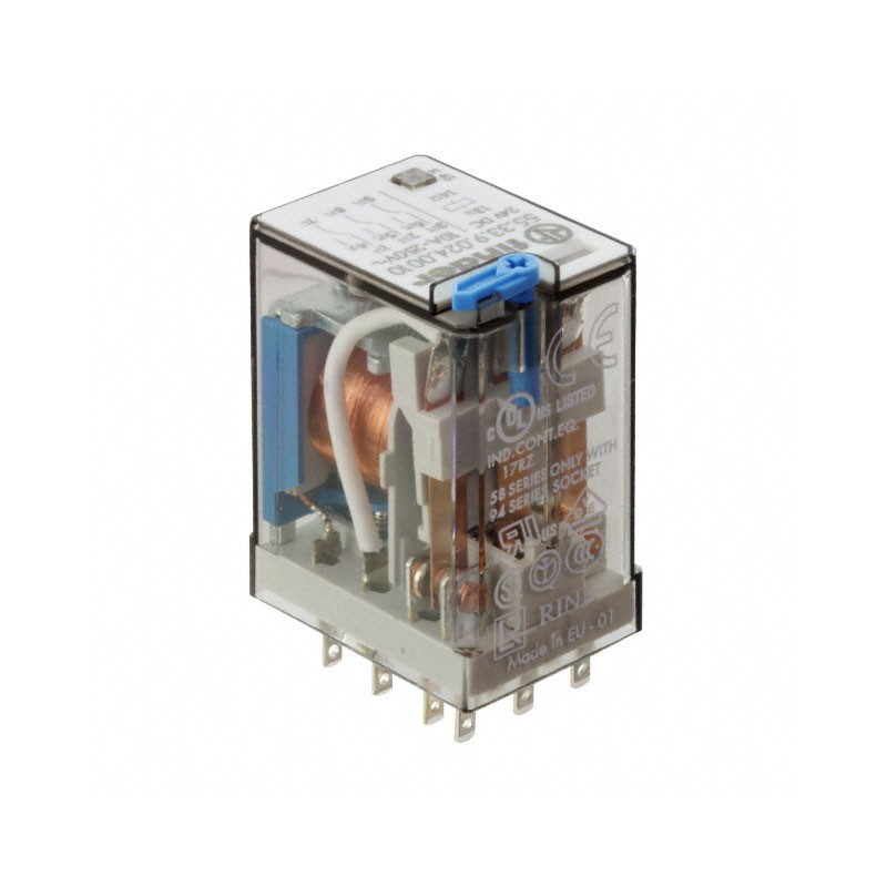 1 pcs : 55.33.9.024.0010 - RELAY GEN PURPOSE 3PDT 10A 24V