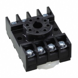 1 pcs : OT08PC - RELAY SOCKET 8 POSITION DIN RAIL