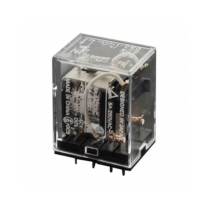 1 pcs : MY2-02-AC24 - RELAY GEN PURPOSE DPDT 5A 24V
