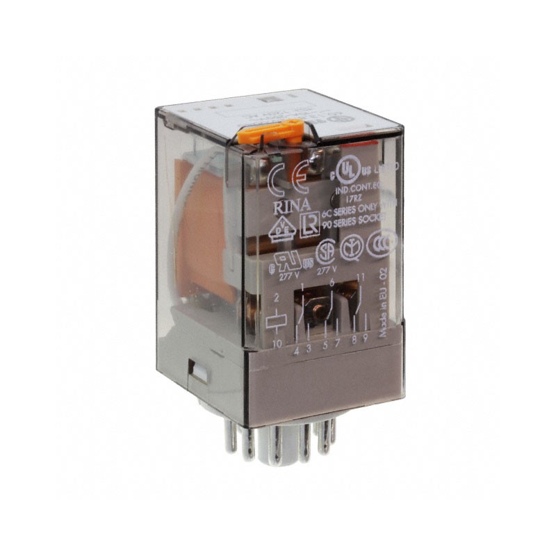 1 pcs : 60.12.8.024.0040 - RELAY GEN PURPOSE DPDT 10A 24V