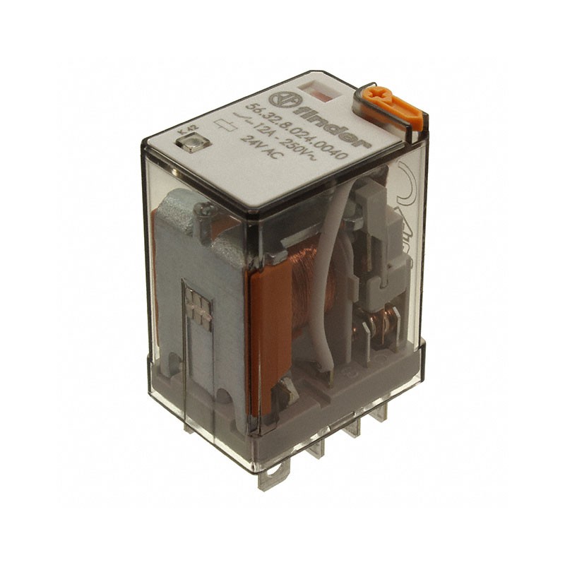 1 pcs : 56.32.8.024.0040 - RELAY GEN PURPOSE DPDT 12A 24V